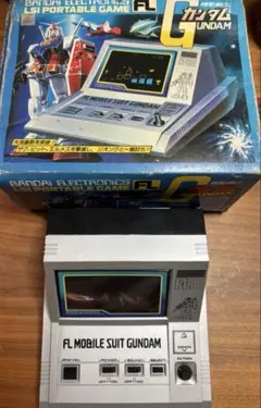 美品 BANDAI バンダイ FLモビルスーツガンダム LSIポータブルゲーム FLゲーム】バンダイ FL 機動戦士ガンダム 横スクロール