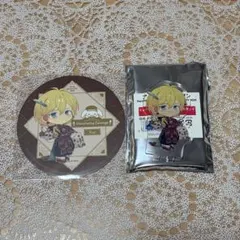 アイナナ　アニカフェ 六弥ナギ　ミニアクリルスタンド　特典コースター