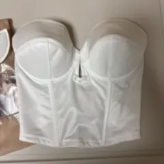 bridal bloom ショートビスチェオフホワイト E70