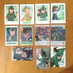 忍たま乱太郎　中在家長次　エモカ　ステッカー　カード　スナップマイド　ぱしゃこれ