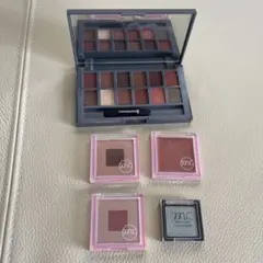 3coins コスメ　まとめ売り　アイシャドウ　ハイライト　チーク&リップ