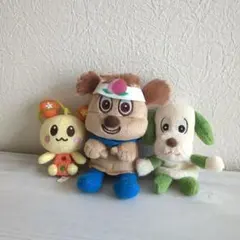 いないいないばあっ！　ジャンジャン　わんわん　ウータン　ぬいぐるみ　指人形