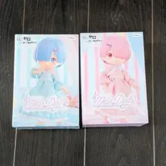 Re:ゼロから始める異世界生活 リゼロ レム ラム ナイトドレス フィギュアのサムネイル