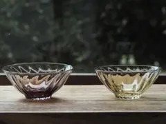 境田亜希 ガラス鉢 [2色セット]のサムネイル