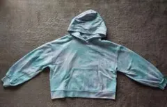 pink Latte グラデーションパーカー M