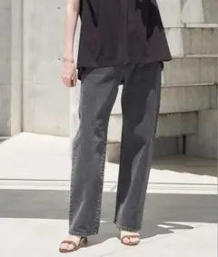 slobe iena LE DENIM ストレートデニムパンツのサムネイル