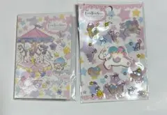 新品　サンリオ キキララ 付箋 貼って剥がせるメモ デコシール ステッカー 木馬