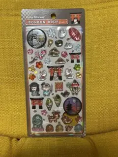 ボンボンドロップシール　和柄