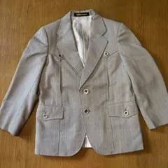 KIRIN CHAMPION グレー チェック柄 スーツジャケット