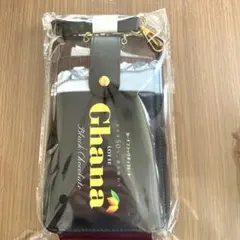 ガーナ チャーム付きスマホショルダーポーチ ブラック モーリーファンタジー限定