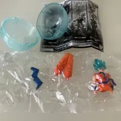 ドラゴンボール 超サイヤ人ゴッド孫悟空 ガシャポン フィギュア