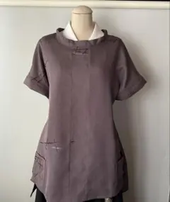 着物リメイク　ベストチュニック