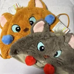 ディズニー　ファンキャップ58cm ベルリオーズ　トゥルーズ　2点セット