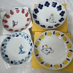 ムーミン　カレー　パスタ皿　新品未使用　4枚セット