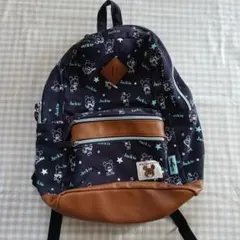 くまのがっこう　リュック　ネイビー