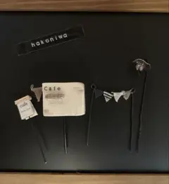 箱庭ガーデンピック 4点セット Cafe ②