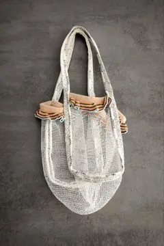 Tricite フリルニットトート スモール