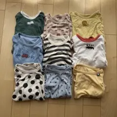 【80サイズ】ベビー服セット(長袖ロンパース)