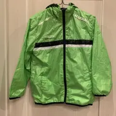 UMBRO 蛍光グリーン ピステ ウィンドブレーカー140センチ