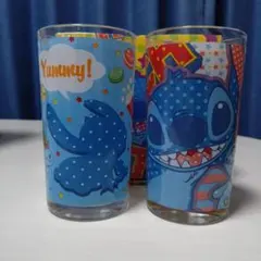 【値下げ】スティッチ グラス 2個セット