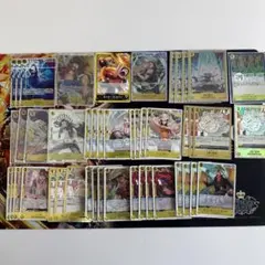 空島ルフィ　黄カルガラ　デッキパーツまとめ売り　おまけ付き