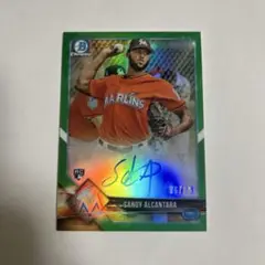 2018 Bowman Chrome Sandy Alcantara