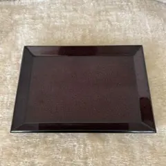 津軽塗　七々子塗　トレイ