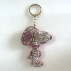 キラキラスヌーピー　キーホルダー