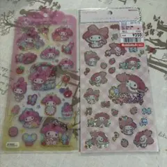 正規品　マイメロディ ドロップジェリーシール hologram stickers