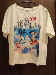 新品未使用タグ付き　UNIQLO アリス・イン・ワンダーランド Tシャツ S