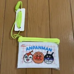 アンパンマン ポーチ ストラップ付き