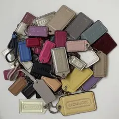 COACH チャーム セット まとめ 48点 レザー キーホルダー チャーム