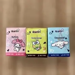 香港Hearttex サンリオ ポケットティッシュ 3種セットのサムネイル