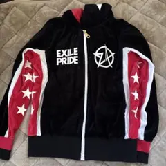 24karats EXILE PRIDE ジャージ上 M ベロア生地
