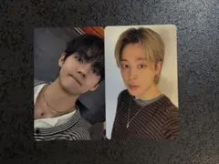 BTSweverseJAPAN購入特典ランダムトレカ　ジミン＆テヒョン2枚