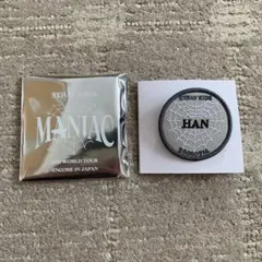 Stray Kids ハンジソン ワッペン ネーム バッジ