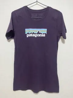 patagonia 半袖Tシャツ パープル