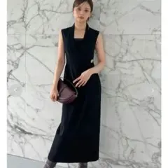 新品タグ付き✨️SNIDEL レイヤードライクジレワンピース 25AW　S