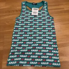 ANAP タンクトップ ロゴプリント