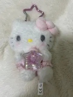 星屑ベイビーボトルデザインシリーズ　マスコットホルダー　キティ