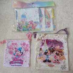 【東京ディズニー限定】巾着袋 5点セット