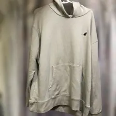 ② ベージュ フード付き トレーナー XLサイズ