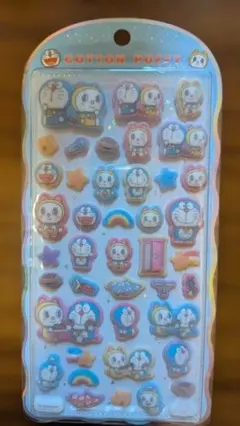 I'm Doraemon コットンパフィシール ステッカーのサムネイル