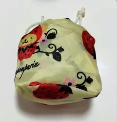 サンリオキャラクターズ いちご柄エコバッグ ポムポムプリン ポチャッコ