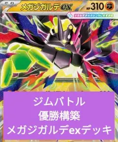 K*D様 ジムバトル優勝構築 メガルカリオexデッキ