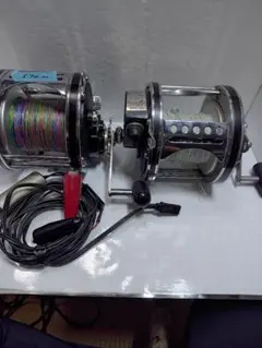 OLYMPIC FUKABA No.3/0 電動リール 2台のサムネイル