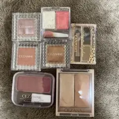 CEZANNE シングルカラーアイシャドウチークセット
