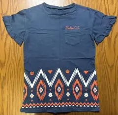 Rodeo C.S. 半袖Tシャツ ネイティブ柄 ポケット付き　120のサムネイル