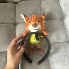 ニック・ワイルド ぬいぐるみカチューシャ