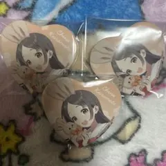 学園アイドルマスター 学マス GIGO ハート缶バッジ 倉本千奈 3点